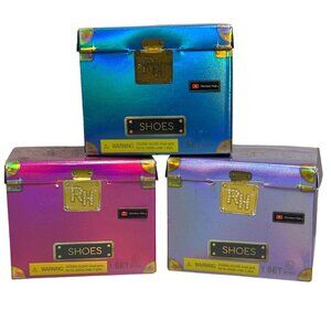 Rainbow High Fashion Doll Shoe Collection Set Includes 3 Boxes Of 25+ Shoes